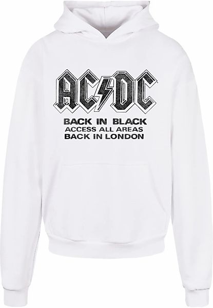 Merchcode Kapuzensweatshirt "Merchcode Herren ACDC - Back In Black Ultra He günstig online kaufen