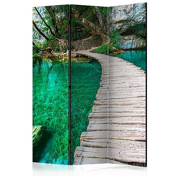 3-teiliges Paravent - Plitvice Lakes National Park, Croatia [room Dividers] günstig online kaufen