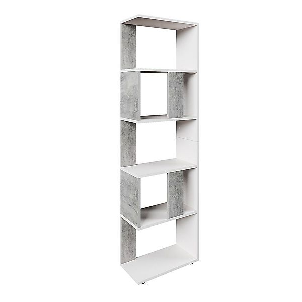 Vicco Raumteiler, Beton/Weiß, 45 x 162.6 günstig online kaufen