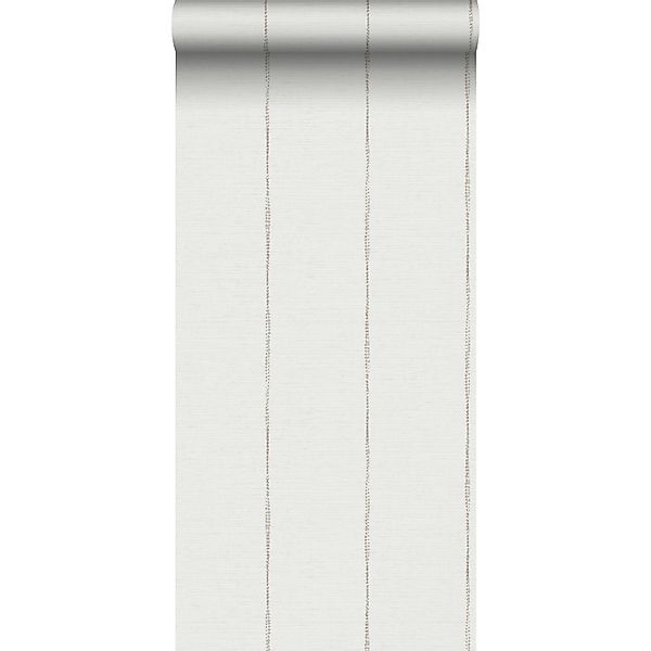 Sanders & Sanders Tapete Gemalte Streifen Beige Und Weiß 53 Cm X 1005 M 640 günstig online kaufen