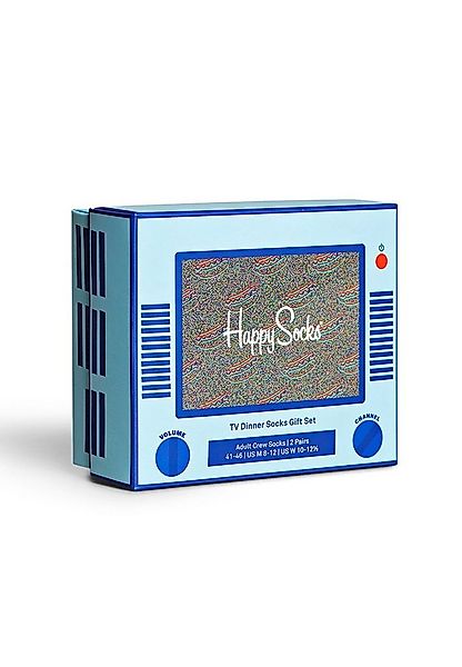 Happy Socks Freizeitsocken Happy Socks TVDINNER SOCKS GIFT SET 2PACK XTDS02 günstig online kaufen