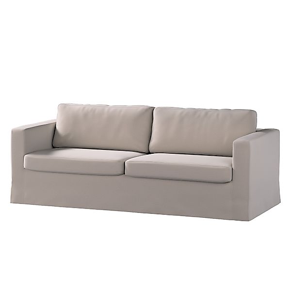 Bezug für Karlstad 3-Sitzer Sofa nicht ausklappbar, lang, beige, Bezug für günstig online kaufen