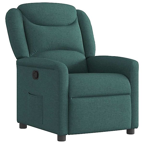 vidaXL Sessel Relaxsessel Dunkelgrün Stoff (1-St) günstig online kaufen