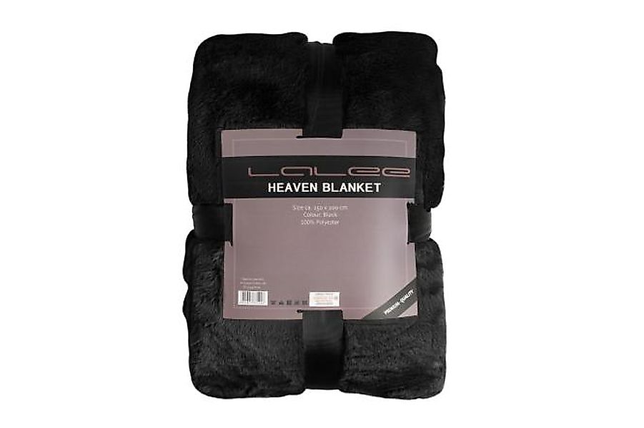 150x200 Kuscheldecke Heaven HEB 800 von Lalee black günstig online kaufen