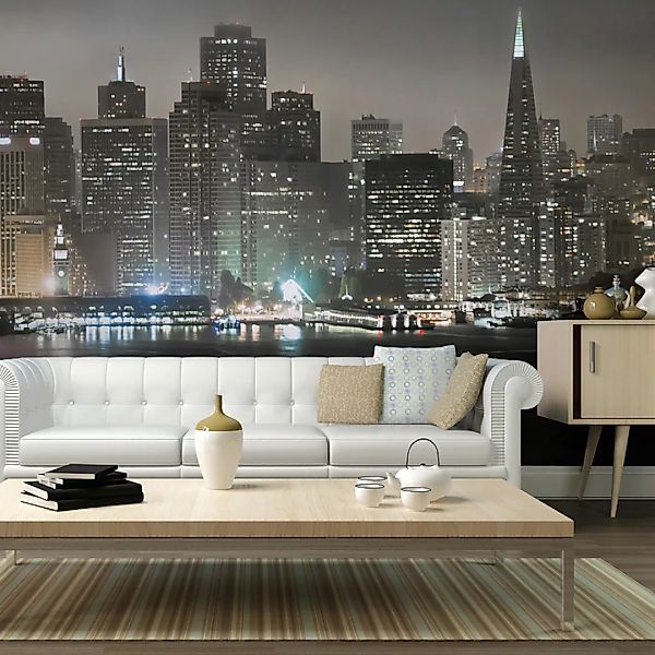 Fototapete - San Francisco by night günstig online kaufen