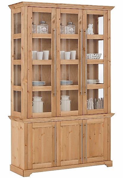 Home affaire Vitrine "Meliss", aus massiver Kiefer, FSC zertifiziert, Breit günstig online kaufen
