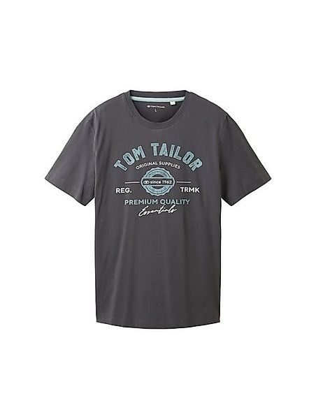 TOM TAILOR T-Shirt mit großem Logofrontprint günstig online kaufen