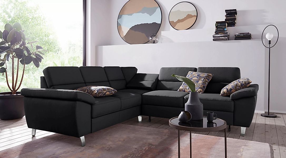 sit&more Ecksofa »Sorano L-Form«, wahlweise mit Bett- und Relaxfunktion, in günstig online kaufen