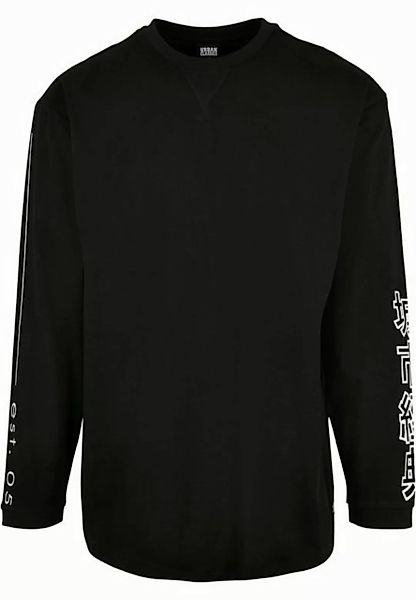 URBAN CLASSICS Langarmshirt Urban Classics Herren Chinese Symbol Oversized günstig online kaufen