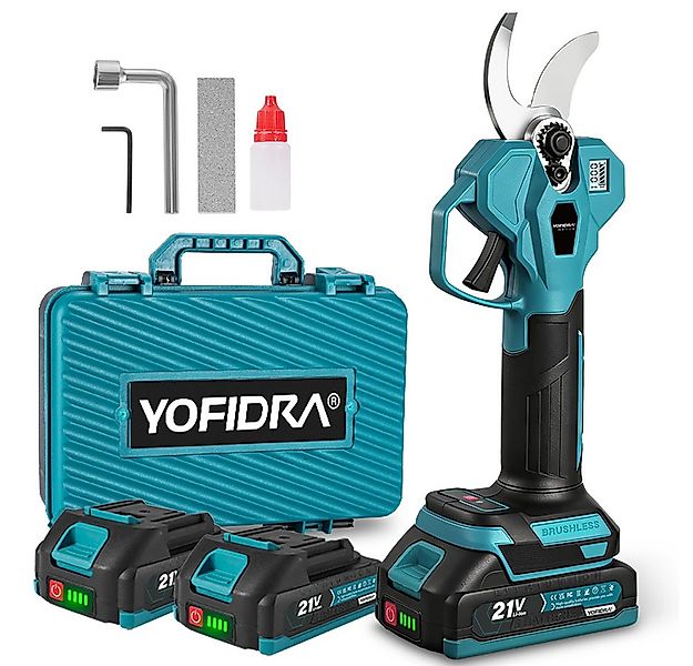 Yofidra Akku-Astschere 28mm Elektrische Gartenschere Bürstenloser Motor, mi günstig online kaufen
