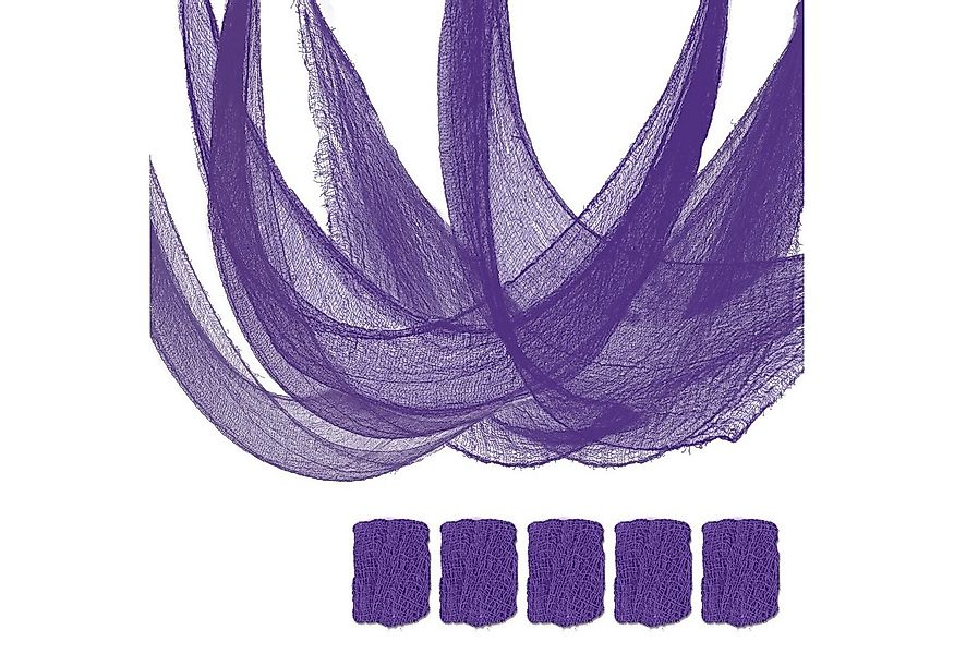 CLTYQ Dekoobjekt 5er-Set gruselige Halloween-Gaze-Stoff-Dekoration (5 St), günstig online kaufen