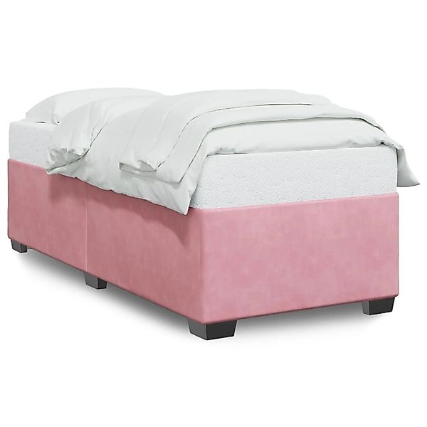 vidaXL Bett Bettgestell Rosa 100x200 cm günstig online kaufen
