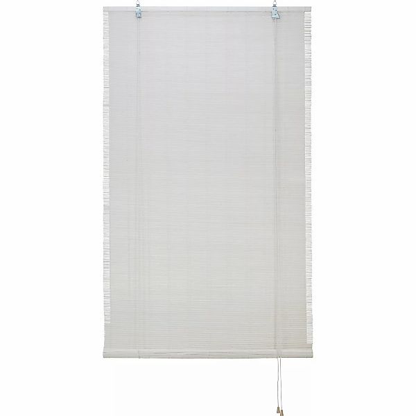 Rollo Bamboo Roll Up Weiß 120 cm x 160 cm günstig online kaufen