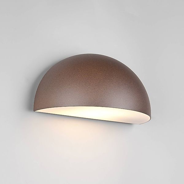Außenwandleuchte Maas, rostbraun, Aluminium-Druckguss, E27 günstig online kaufen