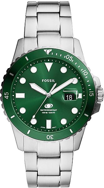 Fossil Quarzuhr FOSSIL BLUE FS6033, Armbanduhr, günstig online kaufen