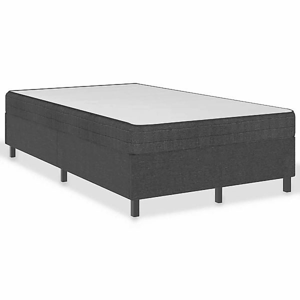 Bettgestell Grau Stoff 120×200 Cm günstig online kaufen