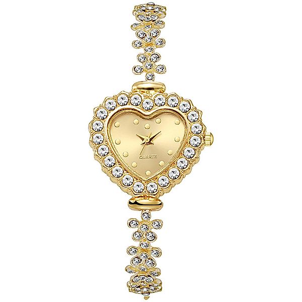 YRIIOMO Quarzuhr Elegante Damenarmbanduhr mit Herz günstig online kaufen