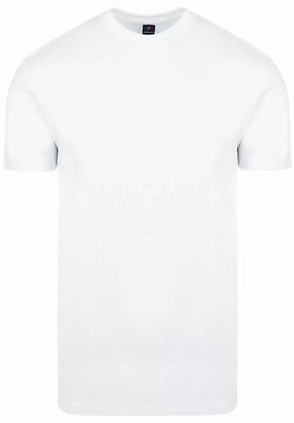 Suitable Obra T-Shirt Hoher Rundhalsausschnitt Weiß 2-Pack - Größe XL günstig online kaufen