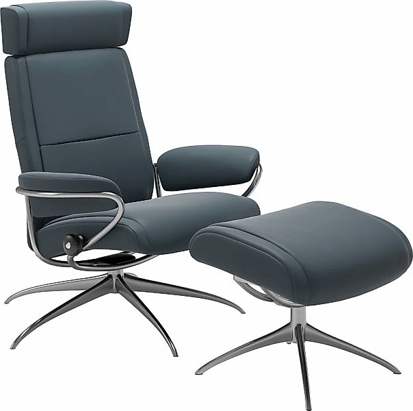 Stressless "Paris" Set, Relaxsessel mit Hocker, mit Hocker, Low Back mit Ko günstig online kaufen