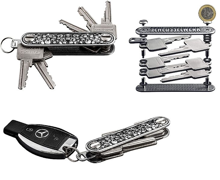 Schlüsselwerk Schlüsselanhänger Schlüsselanhänger Organizer Metall in günstig online kaufen
