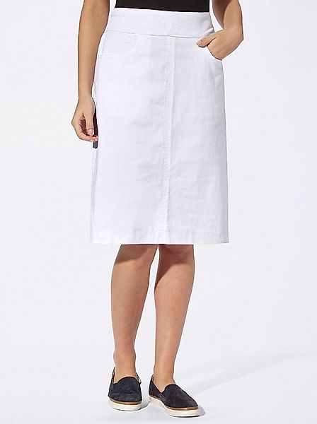 Sieh an! A-Linien-Rock Jeansrock . günstig online kaufen
