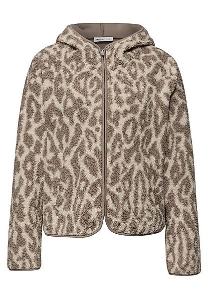 STREET ONE Sweatjacke LTD QR printed teddy jacket w. günstig online kaufen