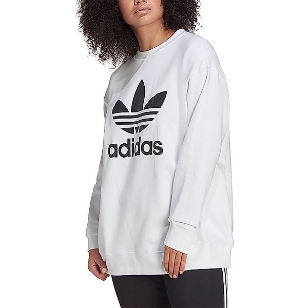 Adidas Originals Trf Crew Big Sweatshirt 3X White günstig online kaufen