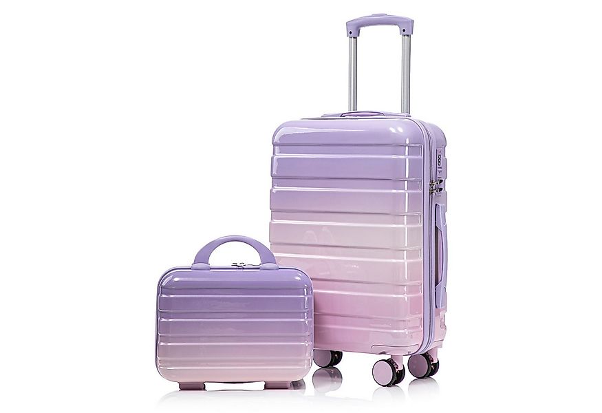 i@home Kofferset 14"/20" 2-teiliger Koffer, 4 Rollen, (2 tlg), PC-Spinner-K günstig online kaufen