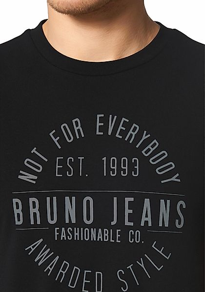 Bruno Banani T-Shirt, Kurzarm, schmal geschnitten, bedruckt, aus Baumwollmi günstig online kaufen