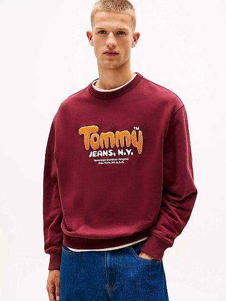 Tommy Jeans Sweatshirt "BOUCLE", Relaxed fit mit Rundhalsausschnitt günstig online kaufen