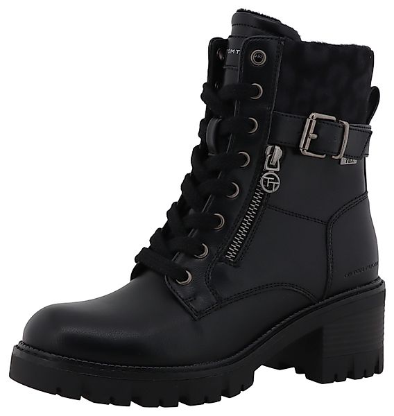 TOM TAILOR Winterstiefelette Workerboots, Plateaustiefelette mit günstig online kaufen