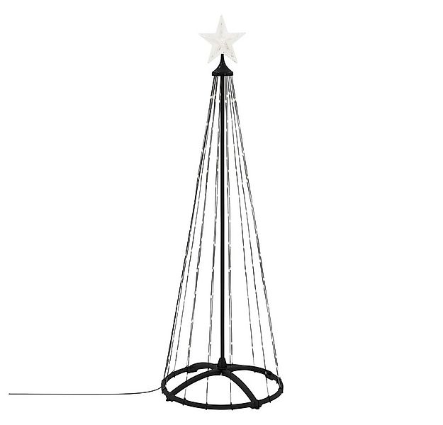 ECD Germany LED Baum LED Weihnachtsbaum Außen mit Sternspitze Lichterpyrami günstig online kaufen