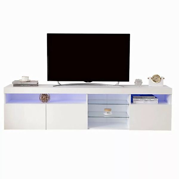 HAUSS SPOLE TV-Schrank TV-Lowboards TV Schrank Fernsehschrank TV-Tisch (mit günstig online kaufen