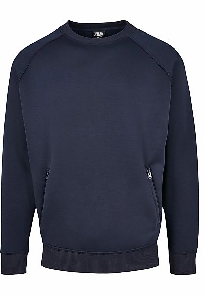 URBAN CLASSICS Rundhalspullover "Urban Classics Herren Raglan Zip Pocket Cr günstig online kaufen
