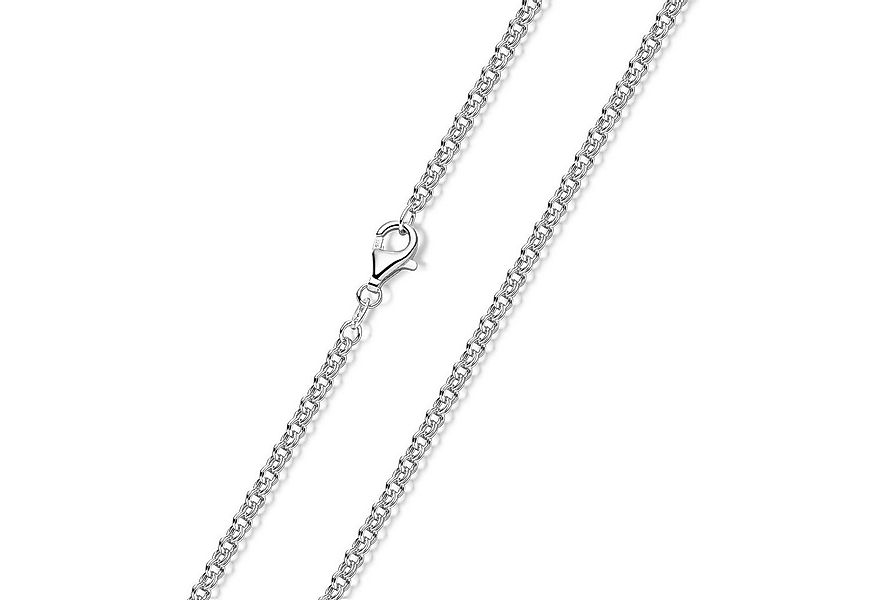 Materia Silberkette Unisex Zwillings-Ankerkette Silber 2,3mm K31, 925 Sterl günstig online kaufen