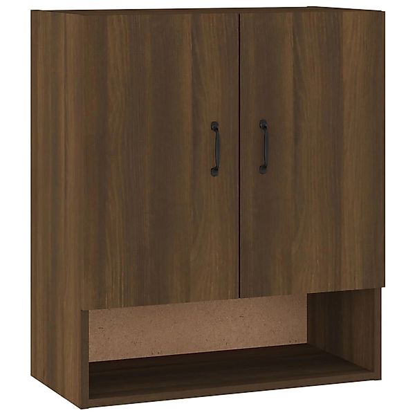 vidaXL Wandschrank Braun Eichen-Optik 60x31x70 cm Holzwerkstoff Modell 2 günstig online kaufen