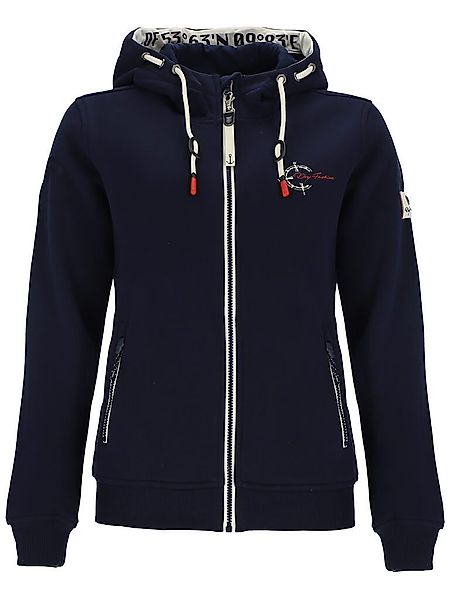 Dry Fashion Kapuzensweatjacke Damen Sweatjacke Juist günstig online kaufen