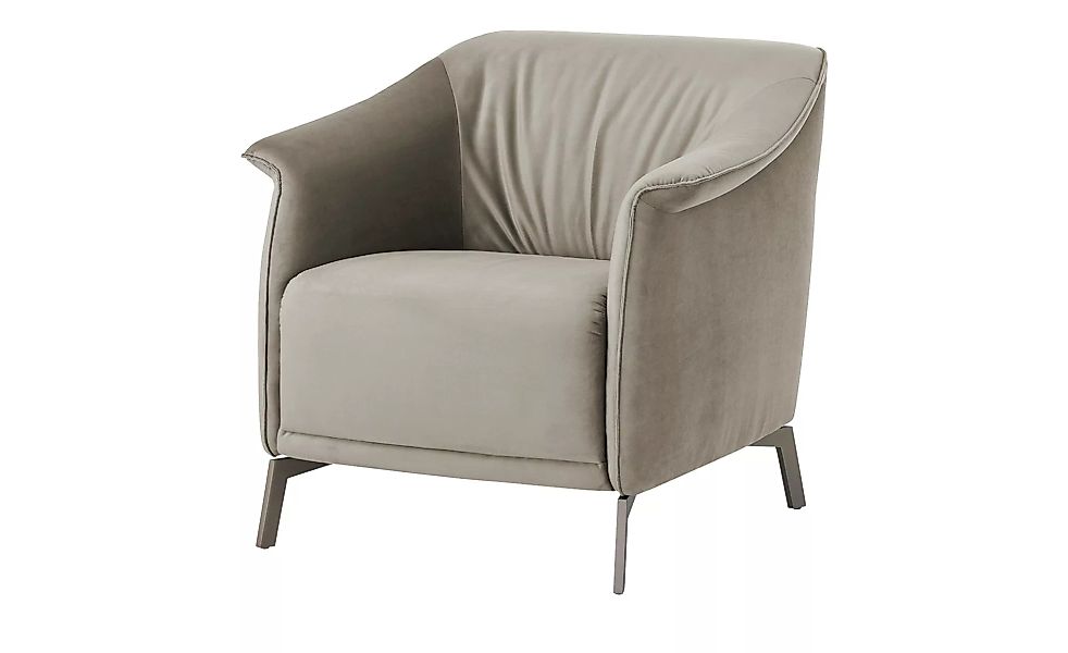 Sessel - grau - 80 cm - 77 cm - 83 cm - Polstermöbel > Sessel > Polstersess günstig online kaufen