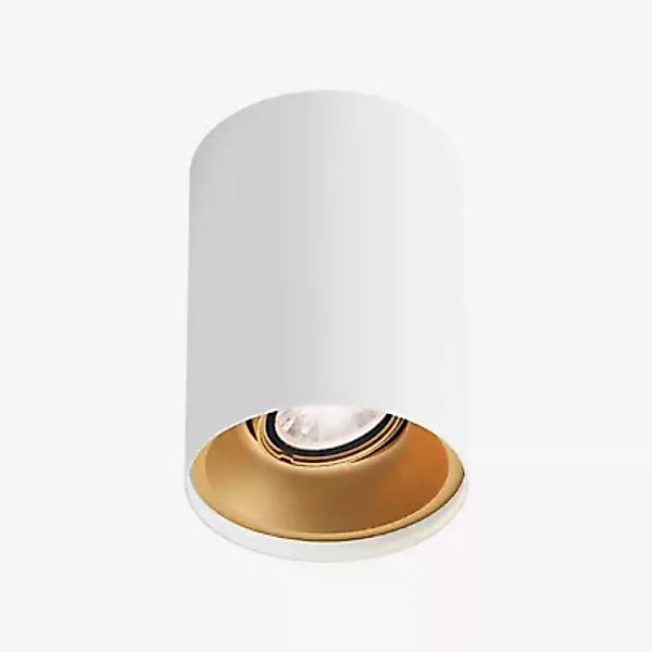 Wever & Ducré Solid 1.0 Spot LED, weiß/gold, 3.000 K günstig online kaufen