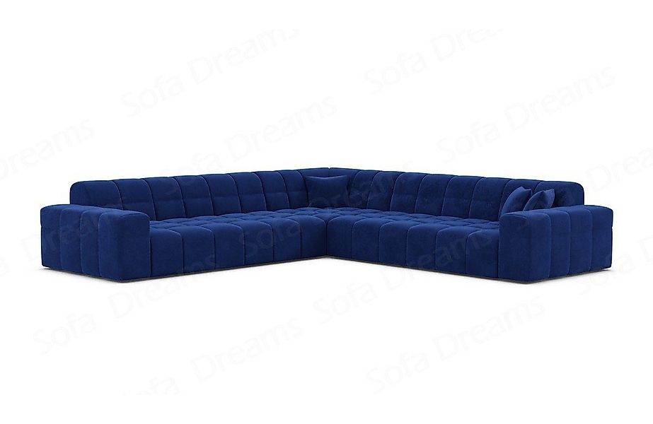 Sofa Dreams Ecksofa Polsterstoff Ecksofa Samt günstig online kaufen