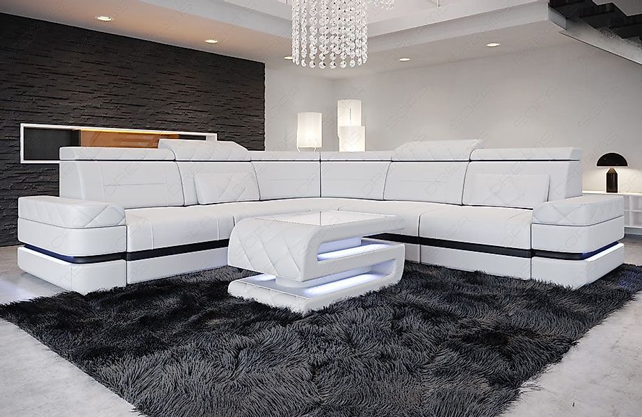 Sofa Dreams Ecksofa Ledersofa Positano L günstig online kaufen