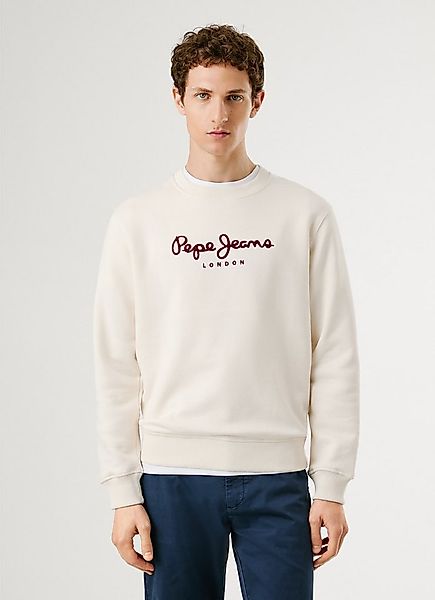 Pepe Jeans Sweatshirt MACBETH PLAIN CREW Regular Fit mit Rundhals günstig online kaufen