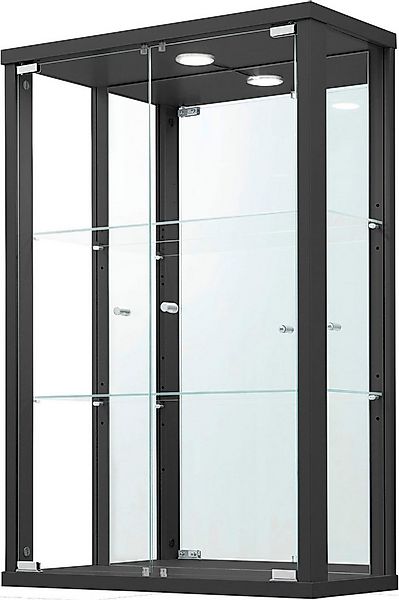 fif möbel Vitrine OPTIMA Hängevitrine/Glasvitrine 2x Glastür,perfekt für Sa günstig online kaufen