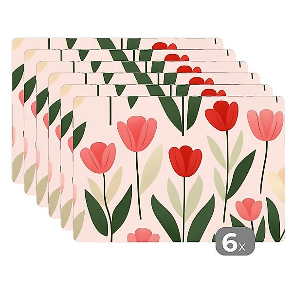 MuchoWow Platzset Tulpen - Modern - günstig online kaufen