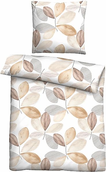 Castell - Markenbettwäsche Bettwäsche "0360745" 2 Stk. tlg. Thermo-Fleece, günstig online kaufen