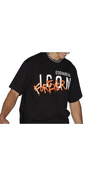 Dsquared2 Print-Shirt Dsquared2 Icon Forever Cool T-Shirt Schwarz Herren S günstig online kaufen