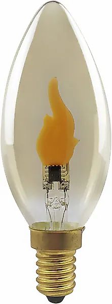 SEGULA LED-Filament »LED Kerze smokey grau, E14« E14 1 Stk. Extra-Warmweiß günstig online kaufen