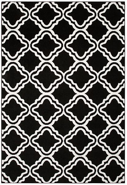 my home Teppich "Debora" rechteckig 13 mm Höhe Kurzflor Teppich, gemustert, günstig online kaufen