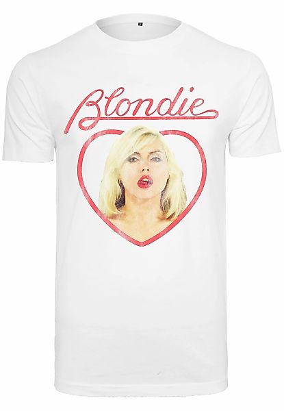 Merchcode T-Shirt "Merchcode Blondie Heart of Glass Tee" 1 Stk. tlg. günstig online kaufen