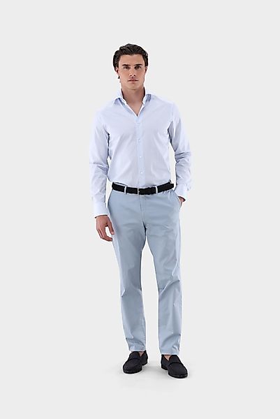 Businesshemd gestreift aus Twill Slim Fit günstig online kaufen